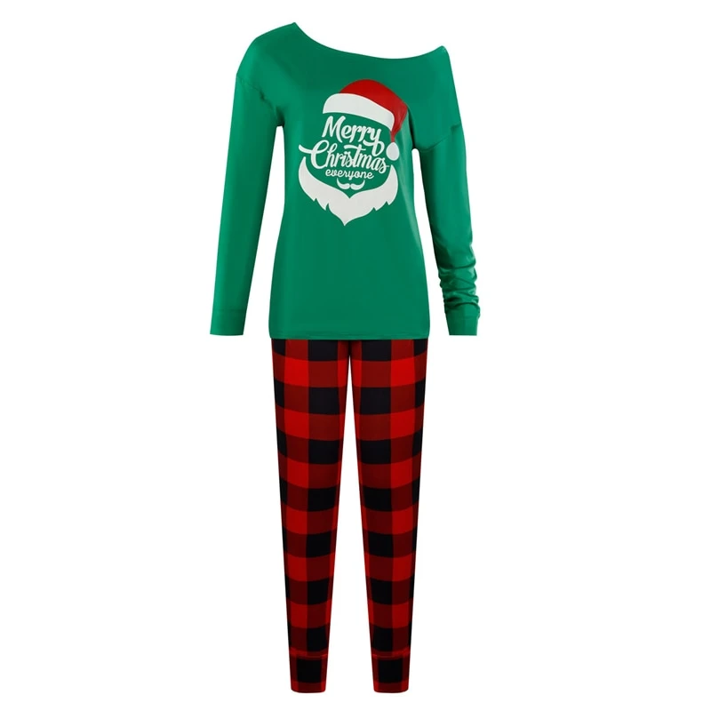 Pyjama De Noël Femme VERT(Pyjama De Noel Femme Vert) 3 Pyjama De Noël Femme VERT(Pyjama De Noel Femme Vert) – Image 3
