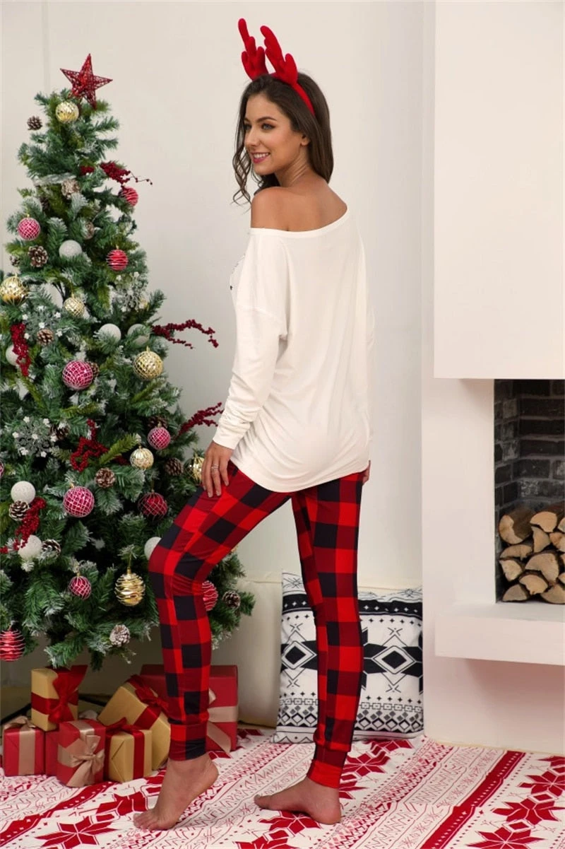Pyjama De Noël Femme JOYEUX NOËL(Pyjama De Noel Femme Joyeux Noel) 2 Pyjama De Noël Femme JOYEUX NOËL(Pyjama De Noel Femme Joyeux Noel) – Image 2