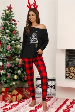 Pyjama Noël Femme SANTA(Pyjama Noel Femme Santa)