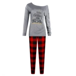 Pyjama De Noël Femme GRIS(Pyjama De Noel Femme Gris) -Boutique De Pyjamas product image 1873489234