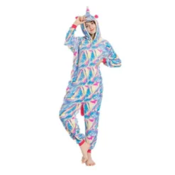 Pyjama Licorne Femme MULTICOLORE(Pyjama Licorne Femme Multicolore 7)
