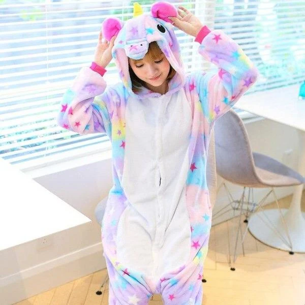 Pyjama Licorne FemmeTRICOLORE(Pyjama Licorne Femme Tricolore 2) 2 Pyjama Licorne FemmeTRICOLORE(Pyjama Licorne Femme Tricolore 2) – Image 2