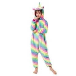 Pyjama Licorne Fille ARC-EN-CIEL(Pyjama Licorne Fille Arc En Ciel)