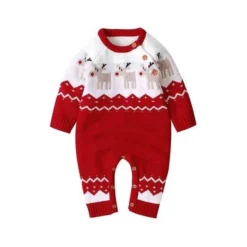 Pyjama Noël Bébé RENNE(Pyjama Noel Bebe Renne 2) 8 Pyjama Noël Bébé RENNE(Pyjama Noel Bebe Renne 2) -Boutique De Pyjamas pyjamanoelbeberouge